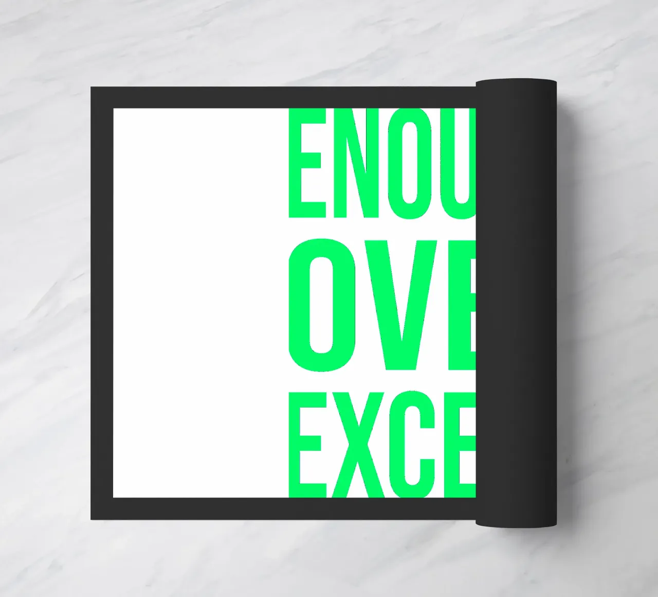 OVER Series- bold letters, brave values (5 colors) zerbino da OVER SERIES