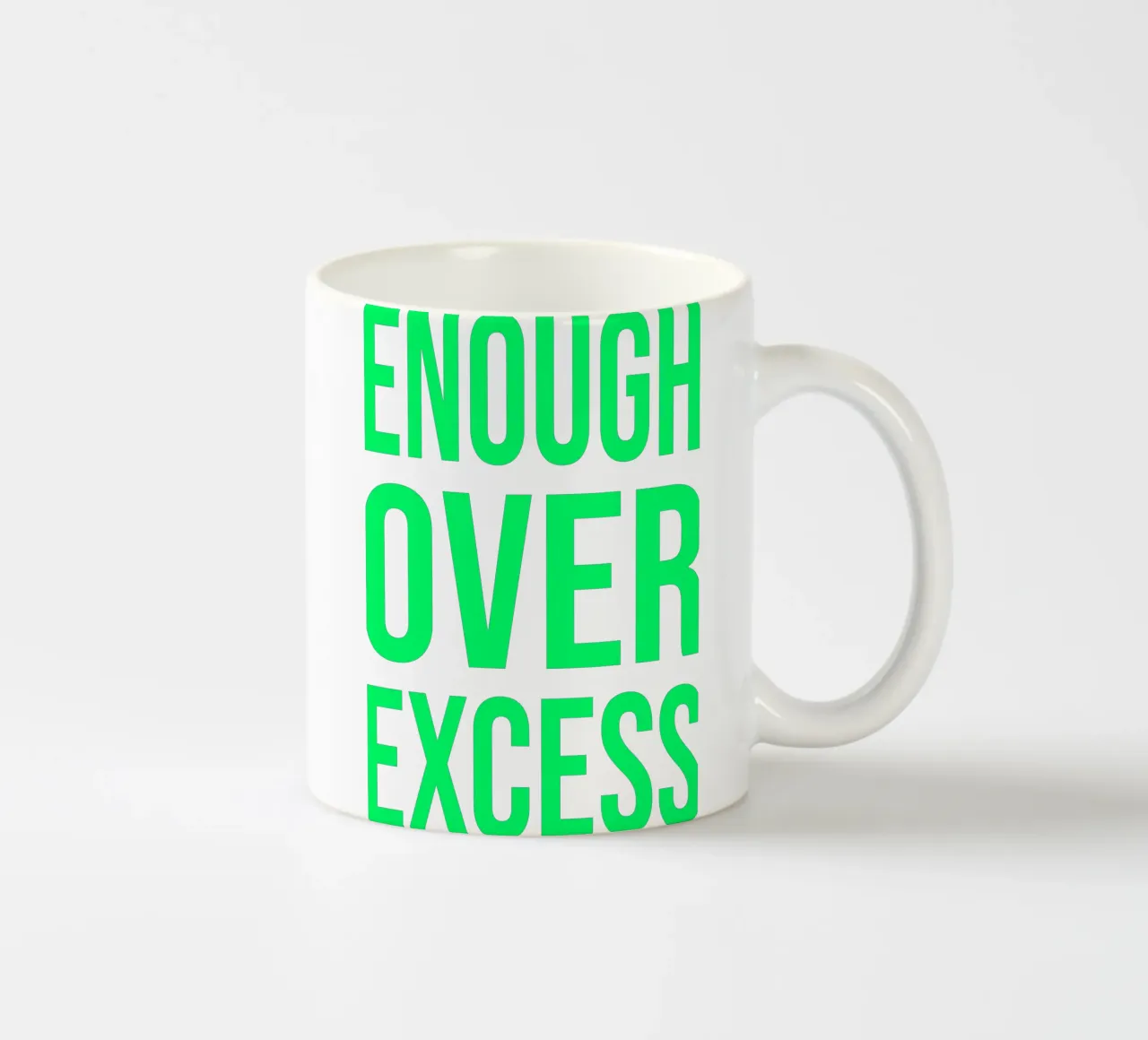 OVER Series- bold letters, brave values (5 colors) tazza in ceramica da OVER SERIES