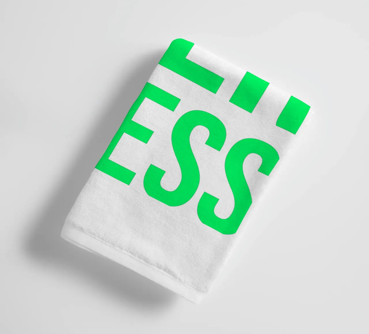 OVER Series- bold letters, brave values (5 colors) asciugamano da bagno da OVER SERIES