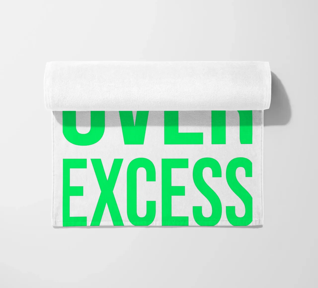 OVER Series- bold letters, brave values (5 colors) telo mare da OVER SERIES
