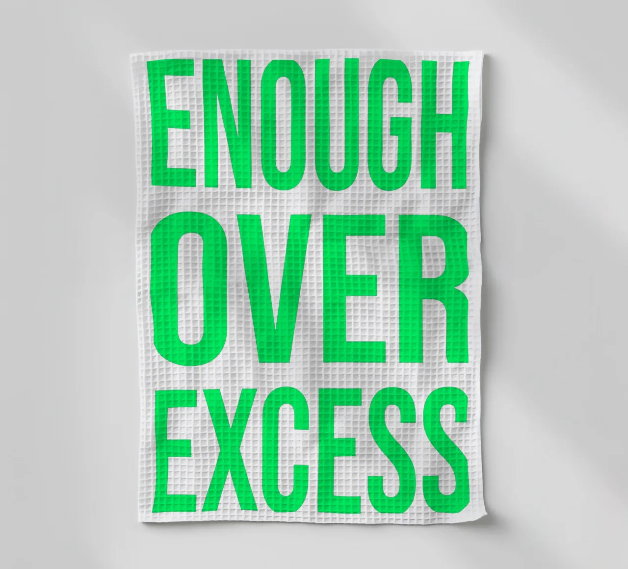 OVER Series- bold letters, brave values (5 colors) torchon de OVER SERIES