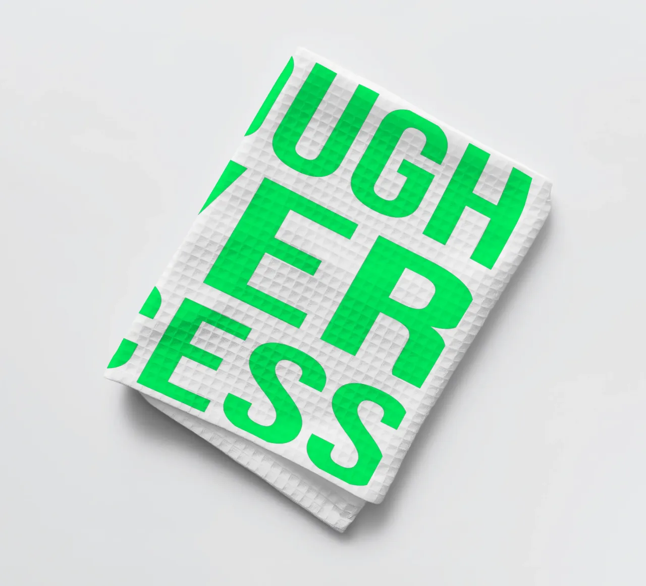OVER Series- bold letters, brave values (5 colors) torchon de OVER SERIES