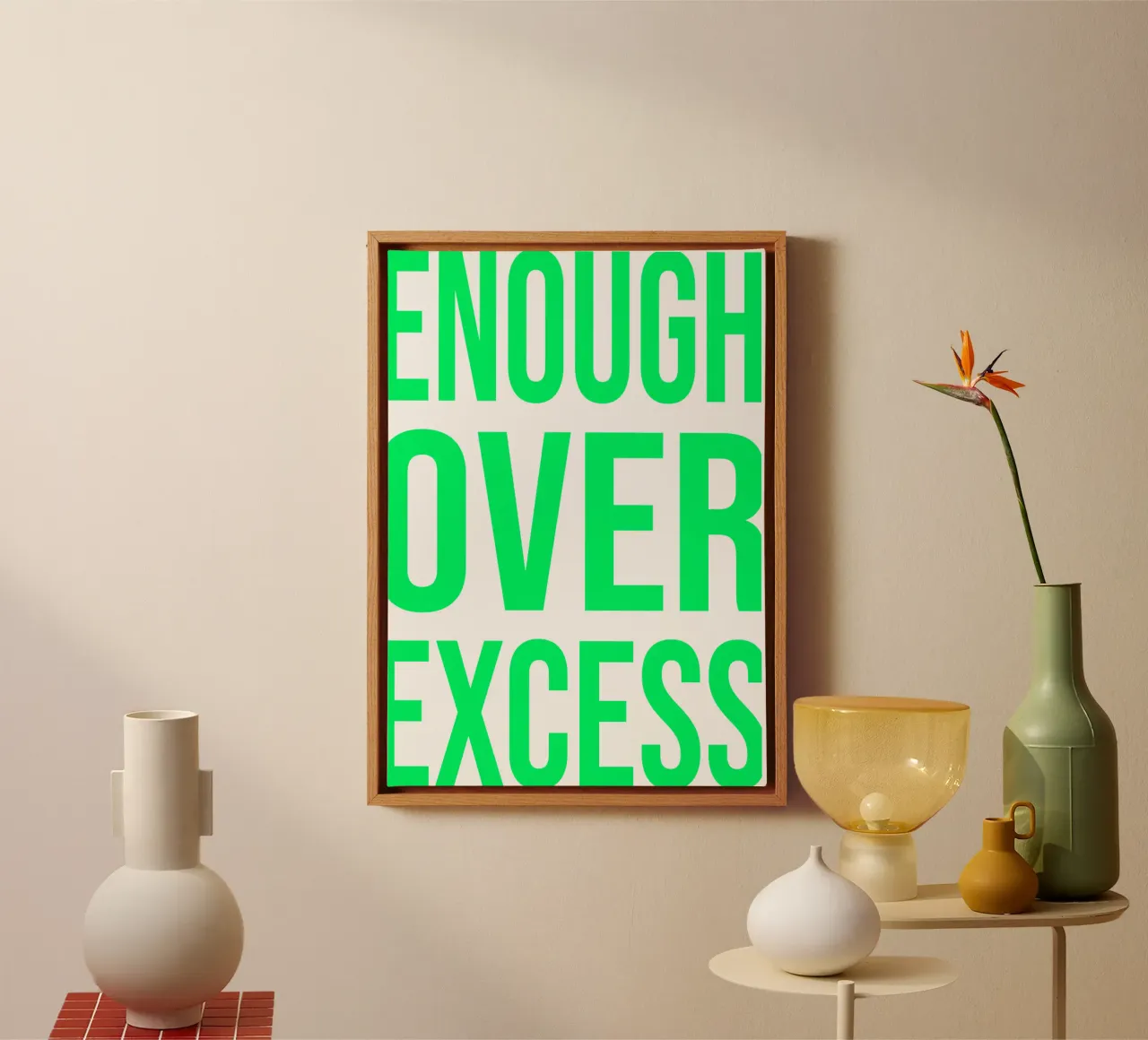 OVER Series- bold letters, brave values (5 colors) tela da OVER SERIES
