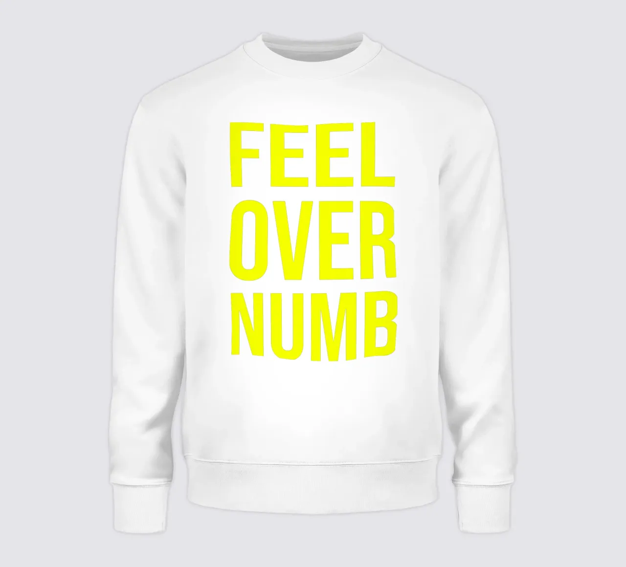 OVER Series- bold letters, brave values (5 colors) felpa da OVER SERIES