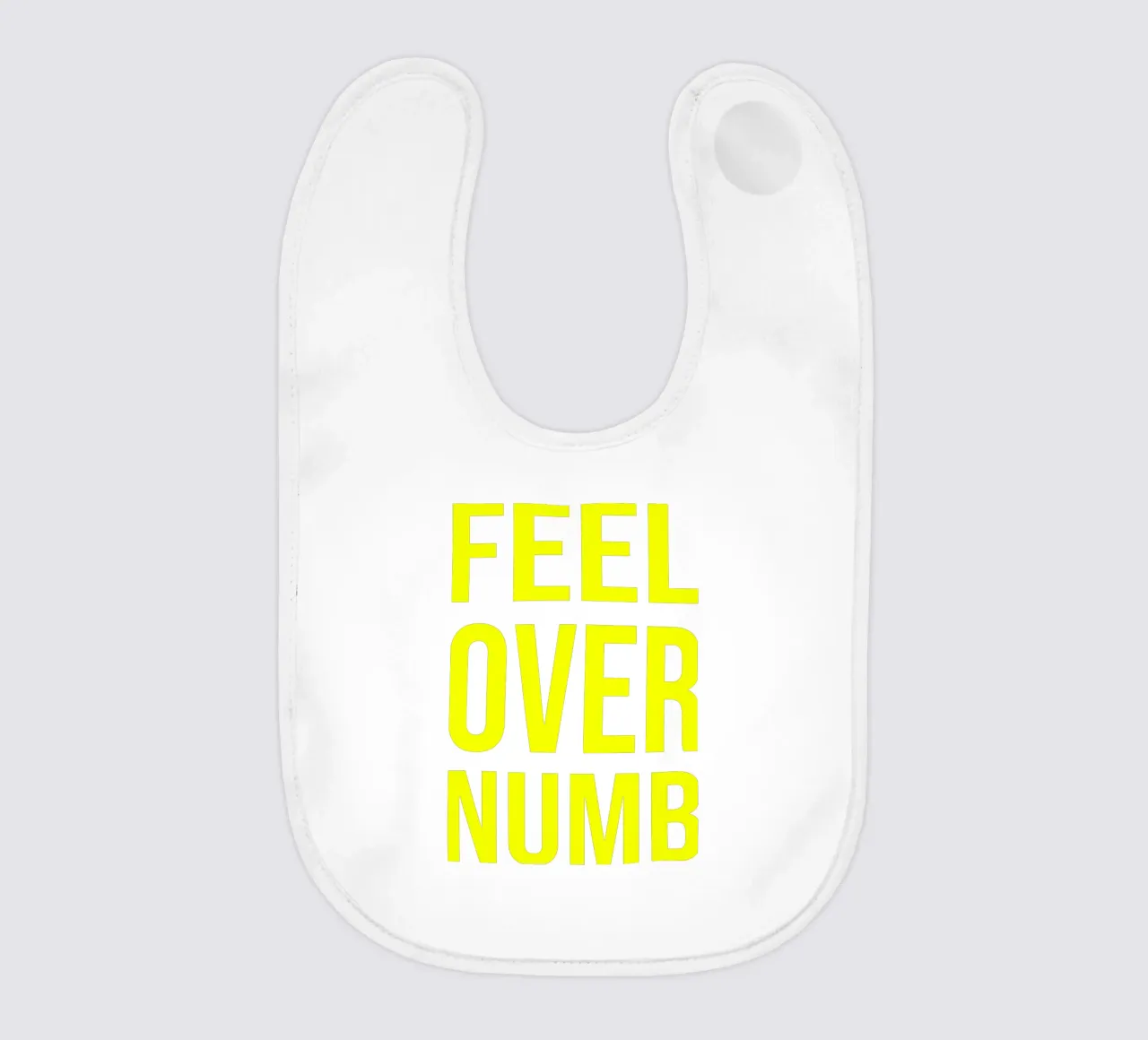 OVER Series- bold letters, brave values (5 colors) bavaglino da OVER SERIES