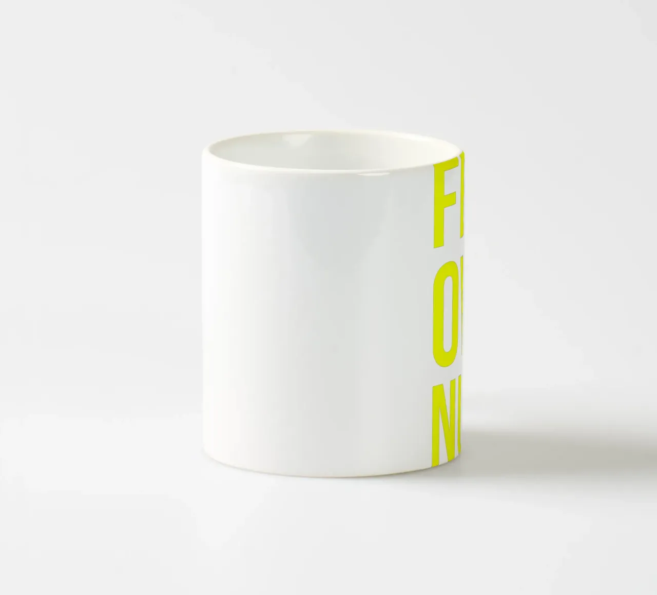 OVER Series- bold letters, brave values (5 colors) tazza in ceramica da OVER SERIES