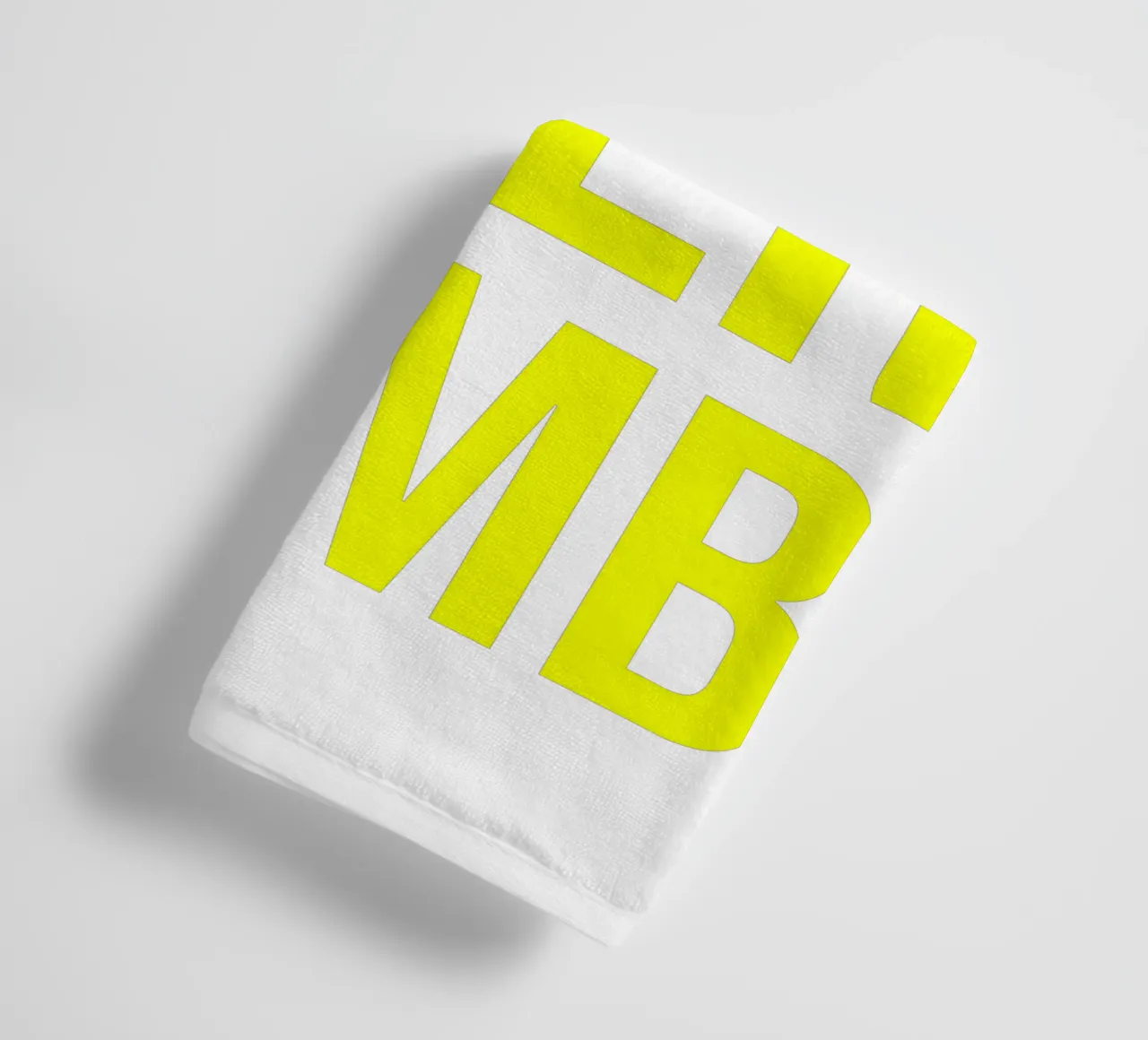 OVER Series- bold letters, brave values (5 colors) asciugamano da bagno da OVER SERIES