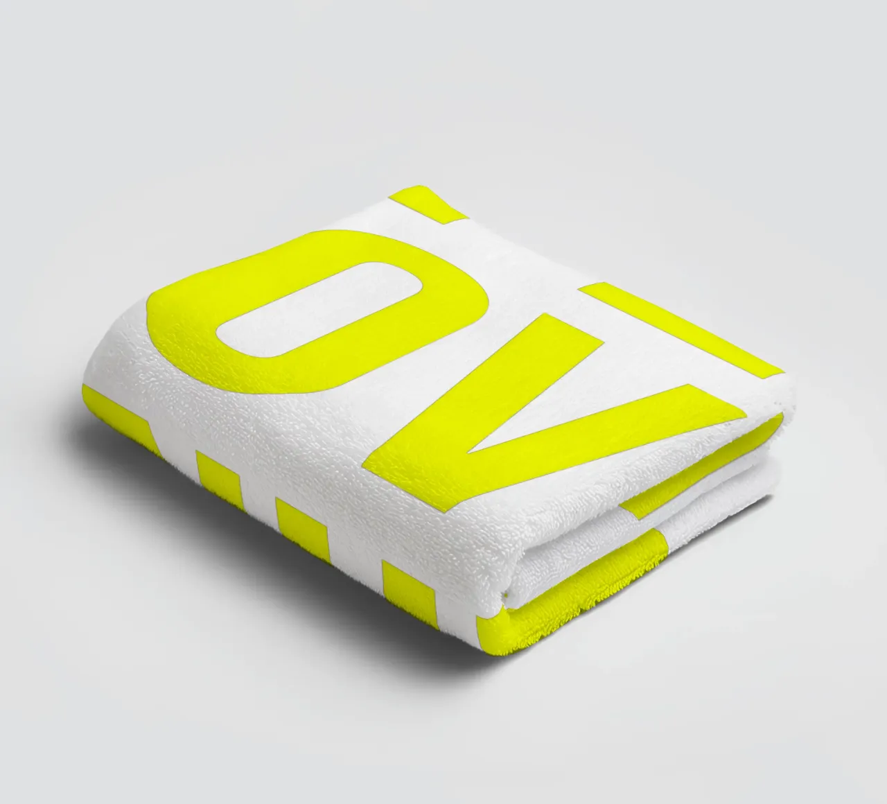 OVER Series- bold letters, brave values (5 colors) asciugamano da bagno da OVER SERIES