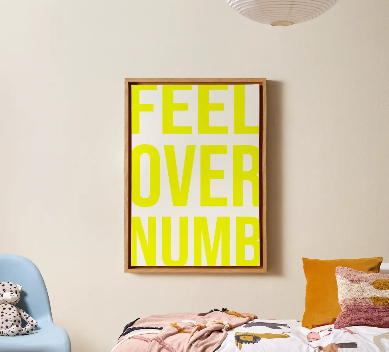 OVER Series- bold letters, brave values (5 colors) tela da OVER SERIES