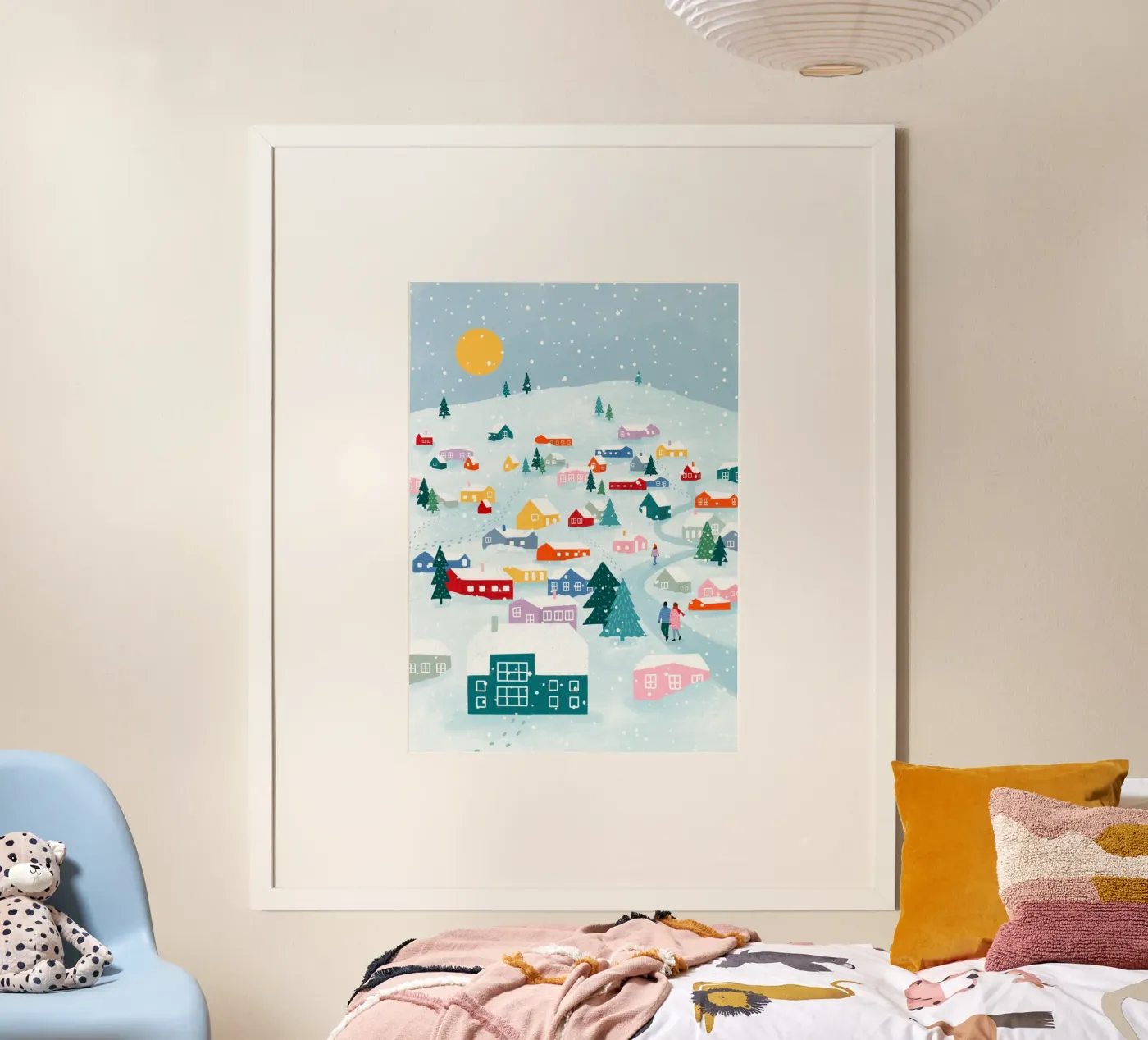 Winter Town poster da Bea Mueller