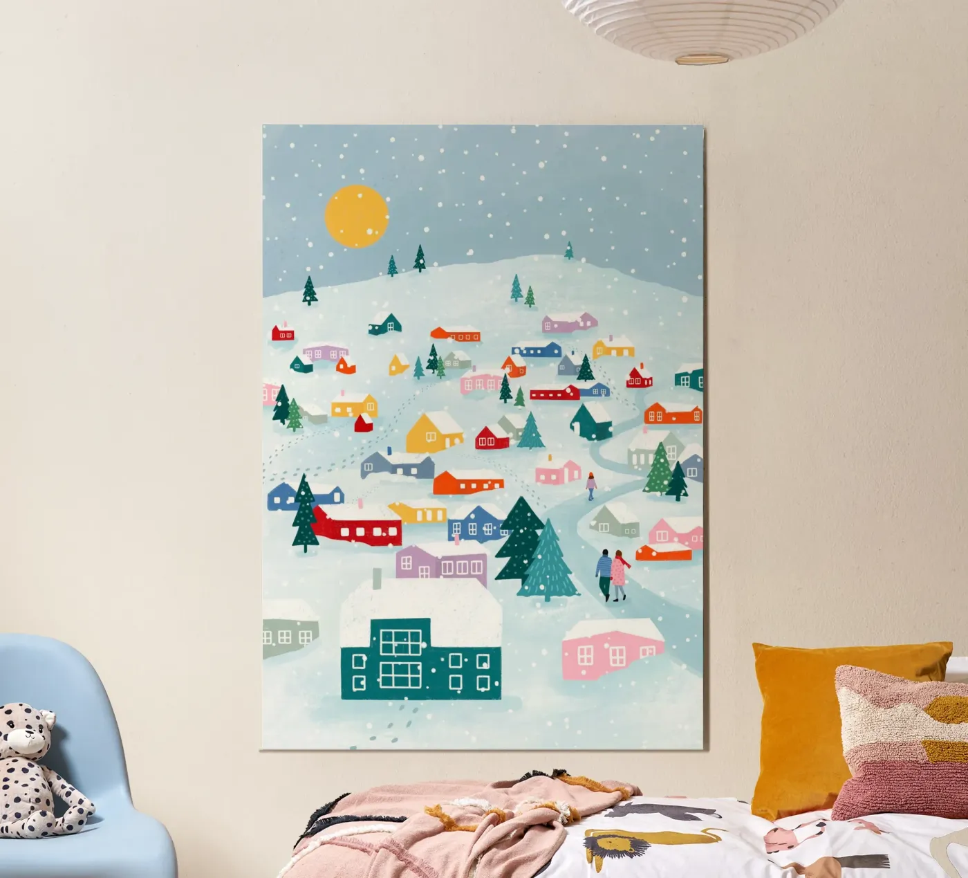 Winter Town poster da Bea Mueller