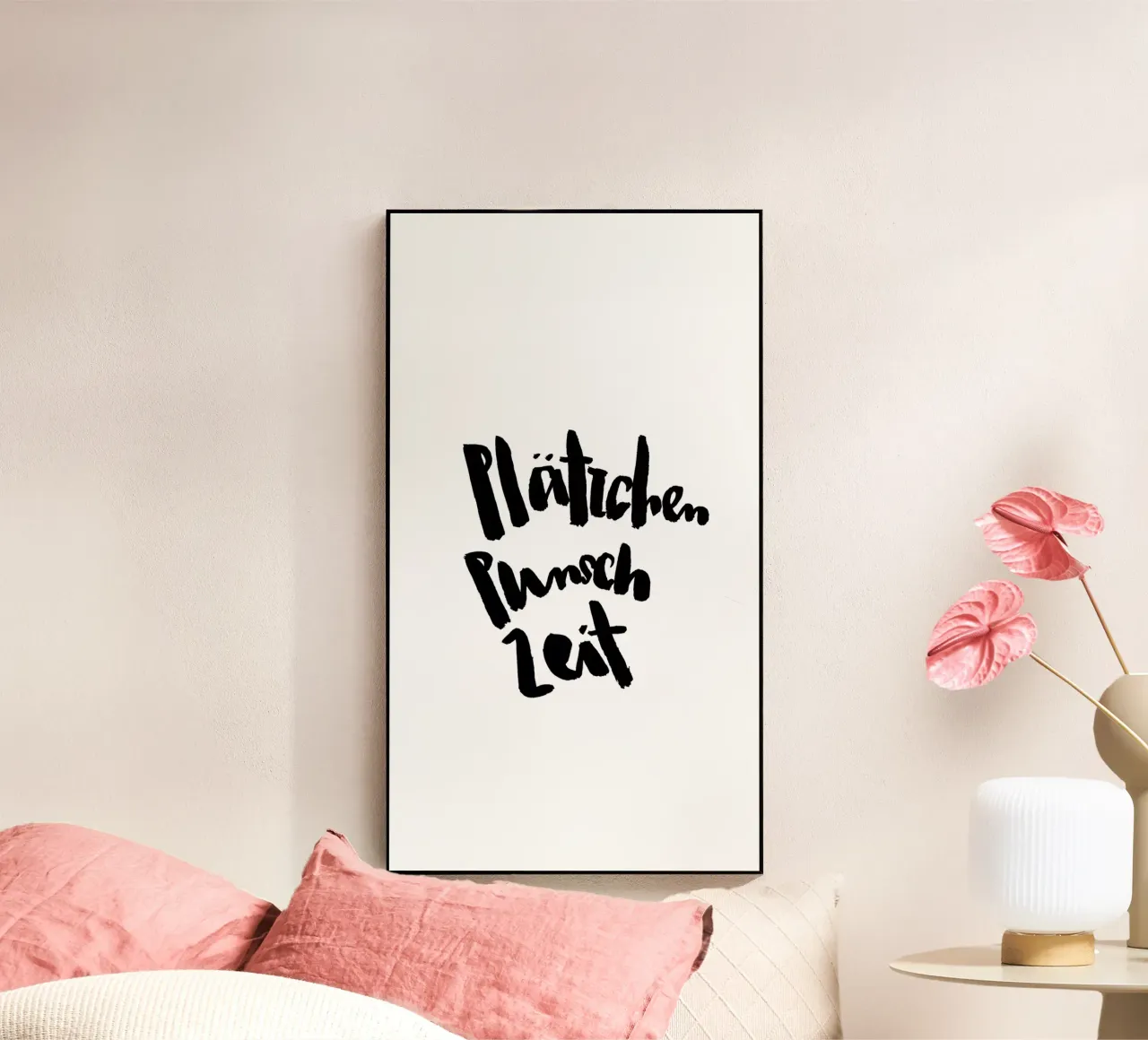 Plätzchen-Punsch-Zeit plexiglass da Brushmeetspaper