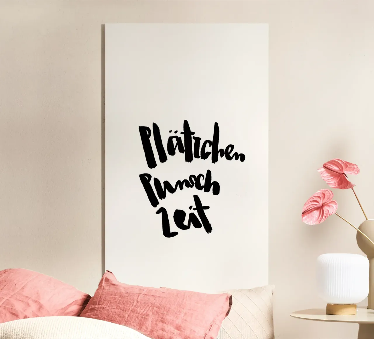 Plätzchen-Punsch-Zeit plexiglass da Brushmeetspaper