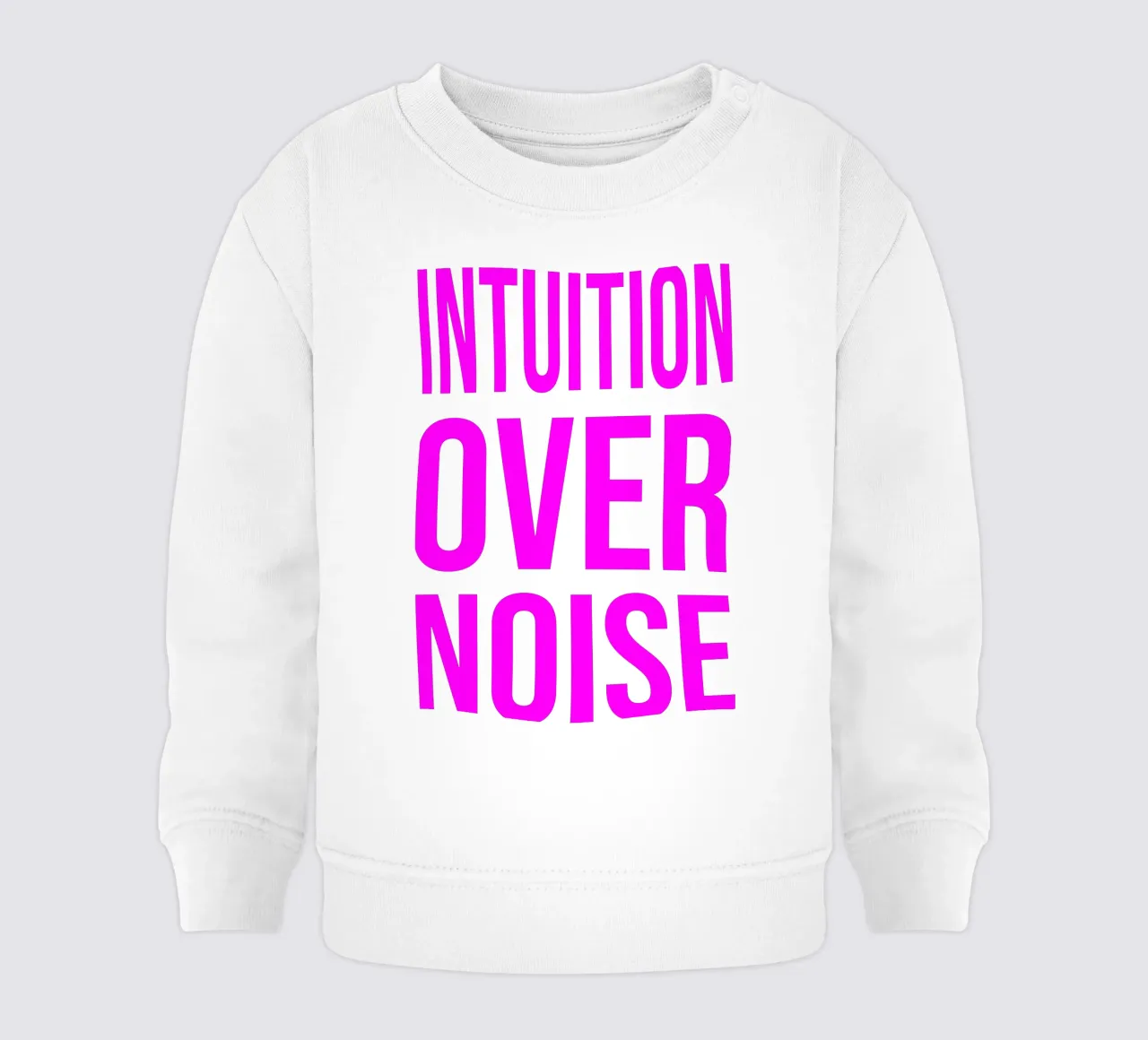 OVER Series- bold letters, brave values (5 colors) sudadera de bebé de OVER SERIES
