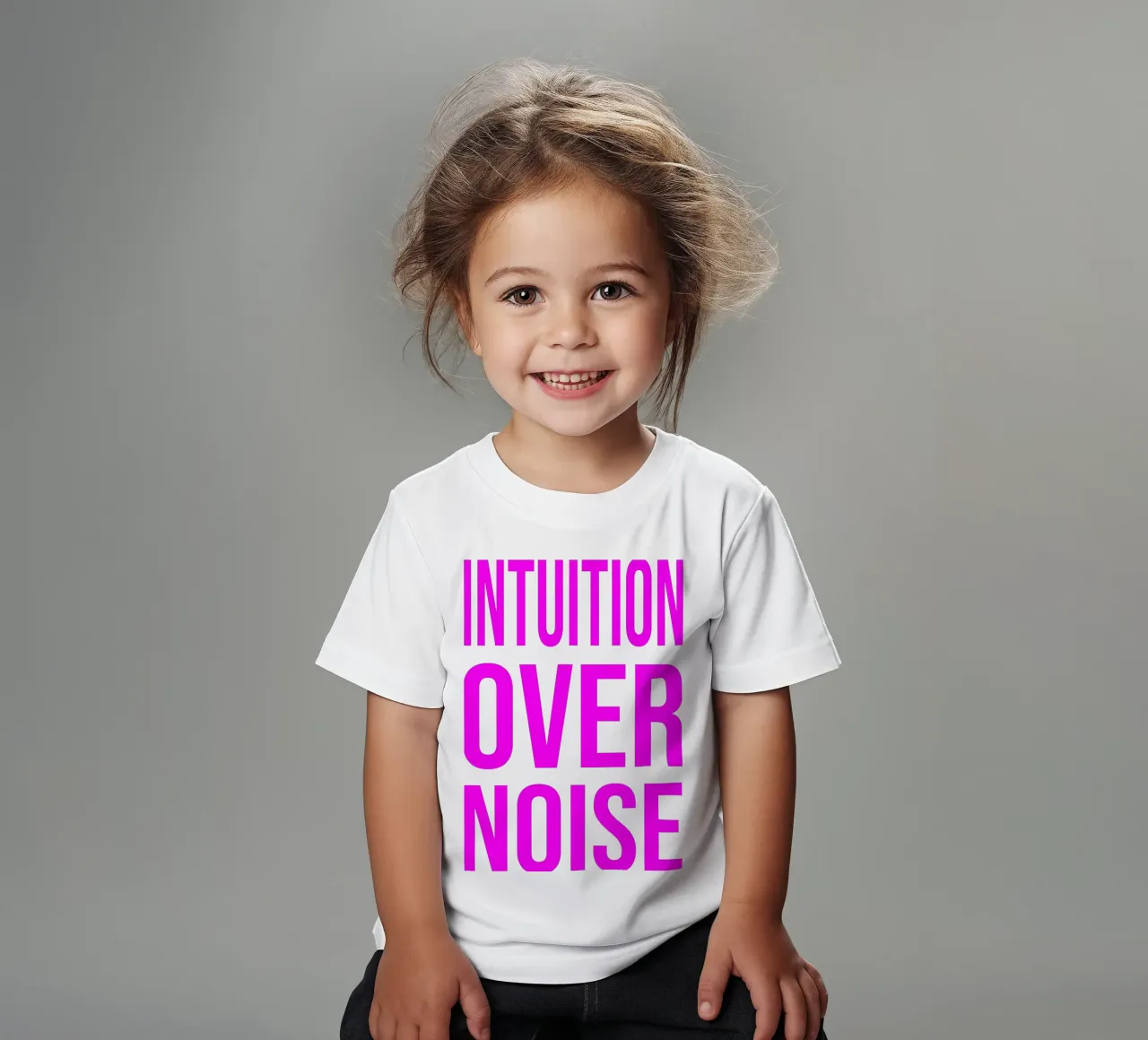 OVER Series- intuition over noise (5 colors) t-shirt bambini da OVER SERIES