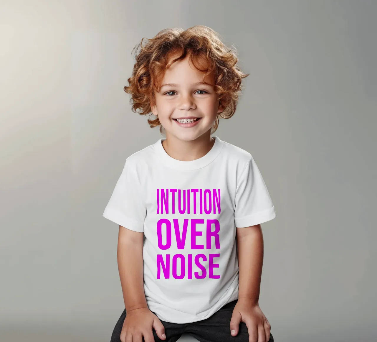 OVER Series- intuition over noise (5 colors) t-shirt bambini da OVER SERIES