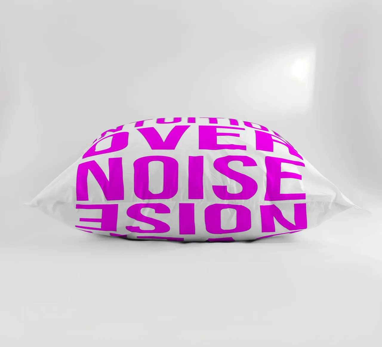 OVER Series- bold letters, brave values (5 colors) cuscino da OVER SERIES