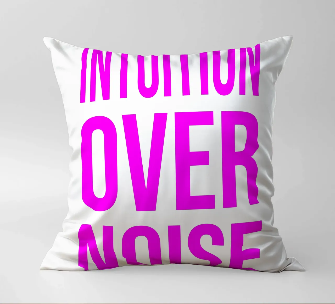OVER Series- bold letters, brave values (5 colors) cuscino da OVER SERIES