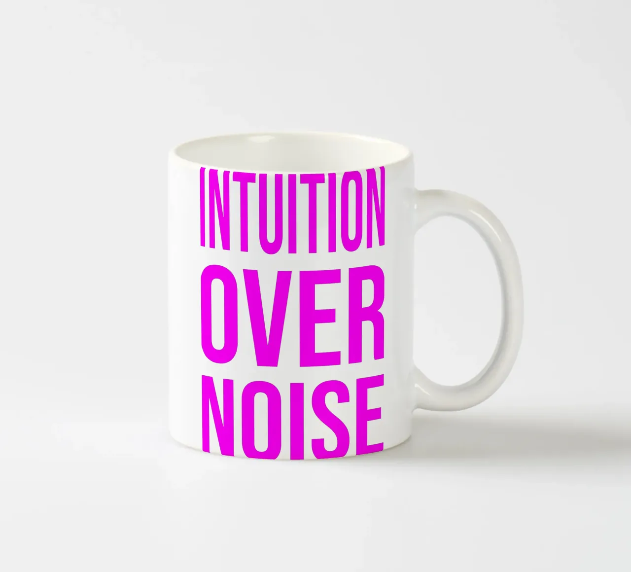 OVER Series- bold letters, brave values (5 colors) tazza in ceramica da OVER SERIES