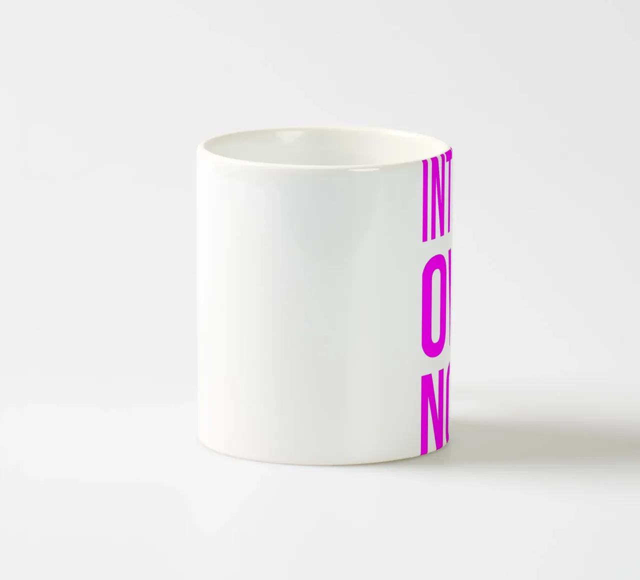 OVER Series- bold letters, brave values (5 colors) tazza in ceramica da OVER SERIES