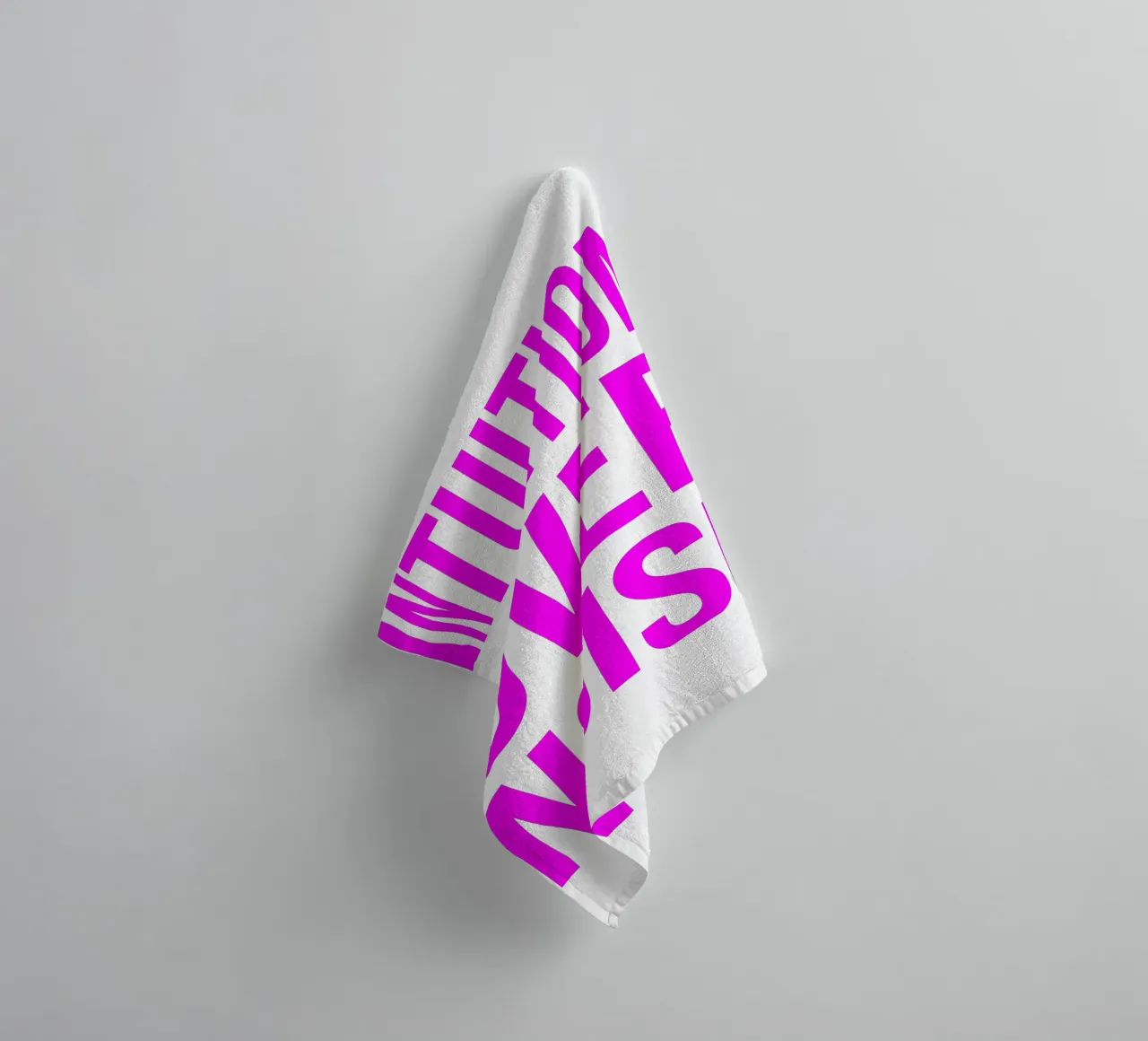 OVER Series- bold letters, brave values (5 colors) asciugamano da bagno da OVER SERIES
