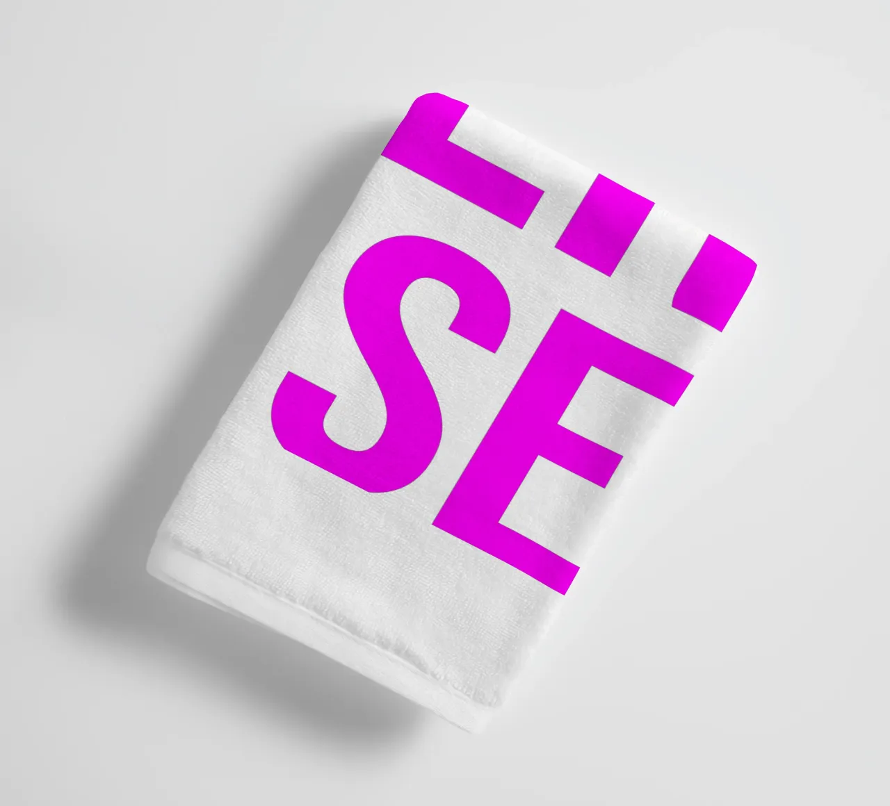 OVER Series- bold letters, brave values (5 colors) asciugamano da bagno da OVER SERIES
