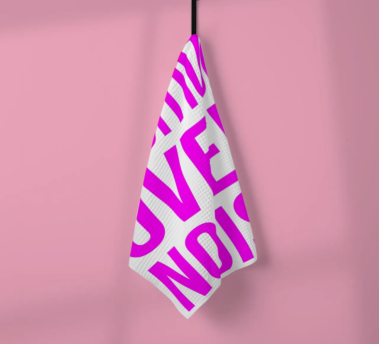 OVER Series- bold letters, brave values (5 colors) canovaccio da cucina da OVER SERIES
