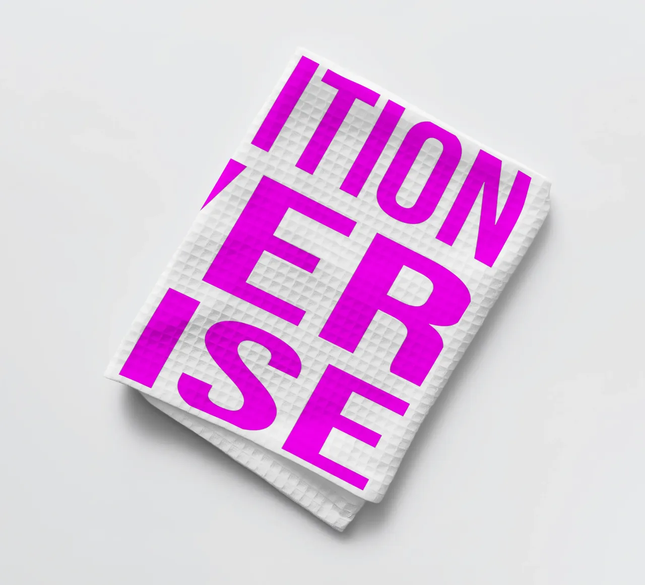 OVER Series- bold letters, brave values (5 colors) canovaccio da cucina da OVER SERIES