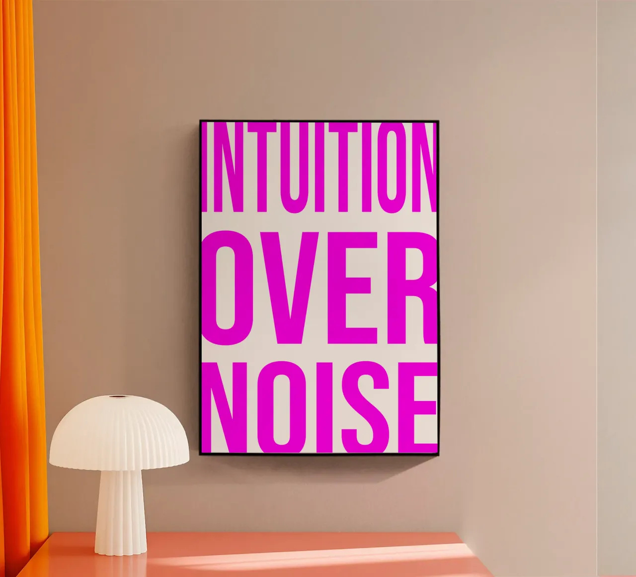 OVER Series- bold letters, brave values (5 colors) metacrilato de OVER SERIES