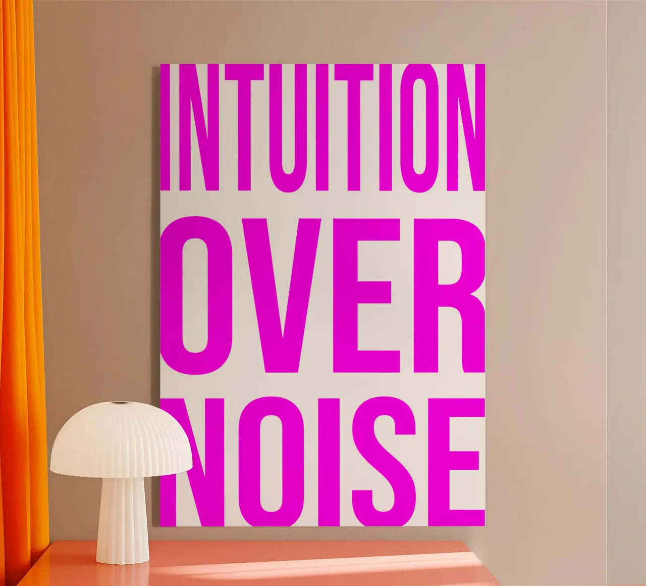 OVER Series- bold letters, brave values (5 colors) metacrilato de OVER SERIES