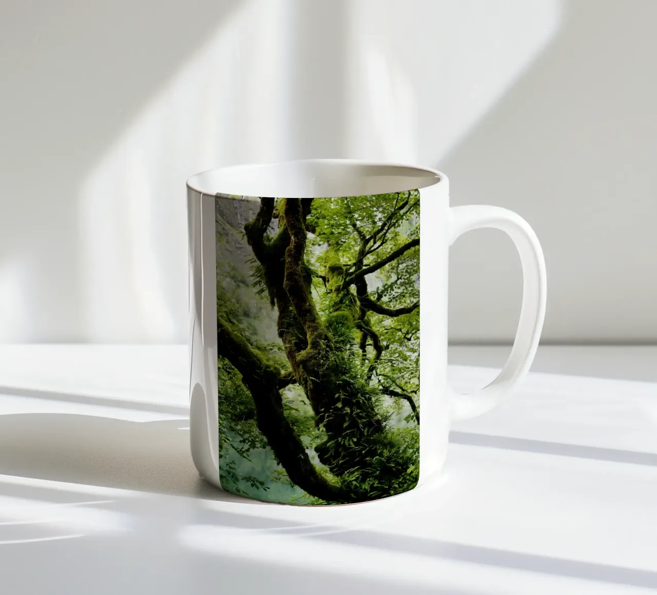Albero sul Königssee tazza in ceramica da Simon Koy
