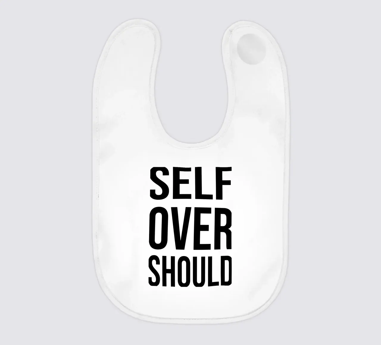 OVER Series- bold letters, brave values (5 colors) bavaglino da OVER SERIES