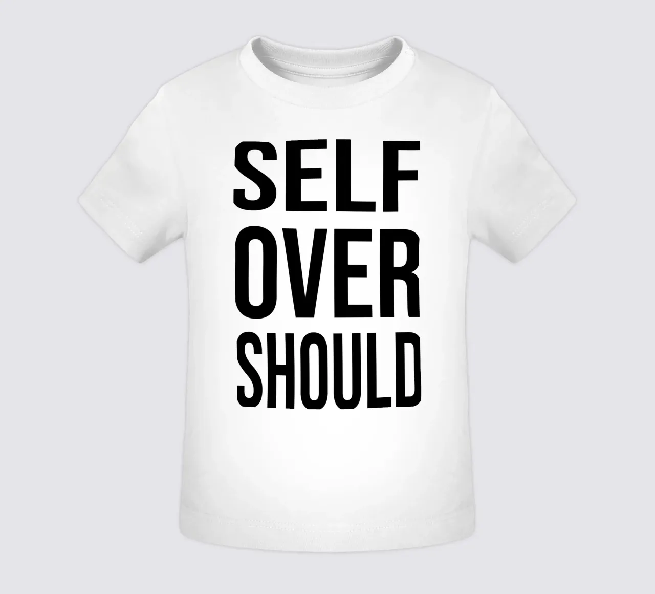 OVER Series- bold letters, brave values (5 colors) maglietta neonato da OVER SERIES