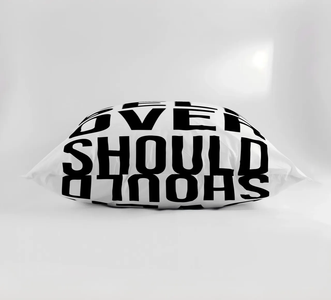 OVER Series- bold letters, brave values (5 colors) cuscino da OVER SERIES