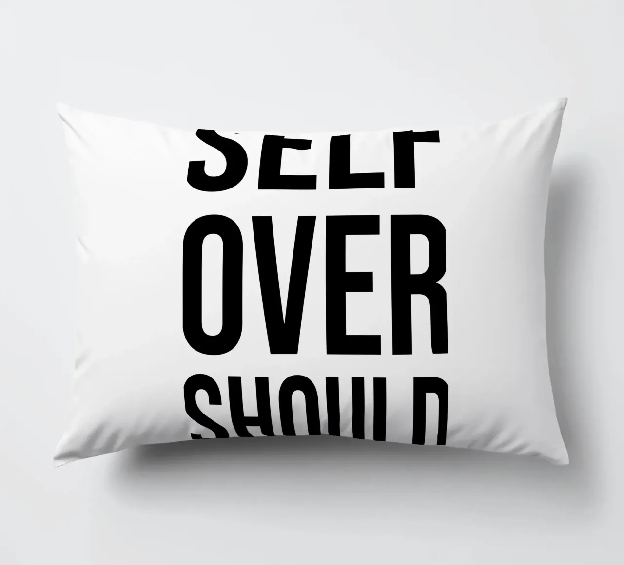 OVER Series- bold letters, brave values (5 colors) cuscino da OVER SERIES