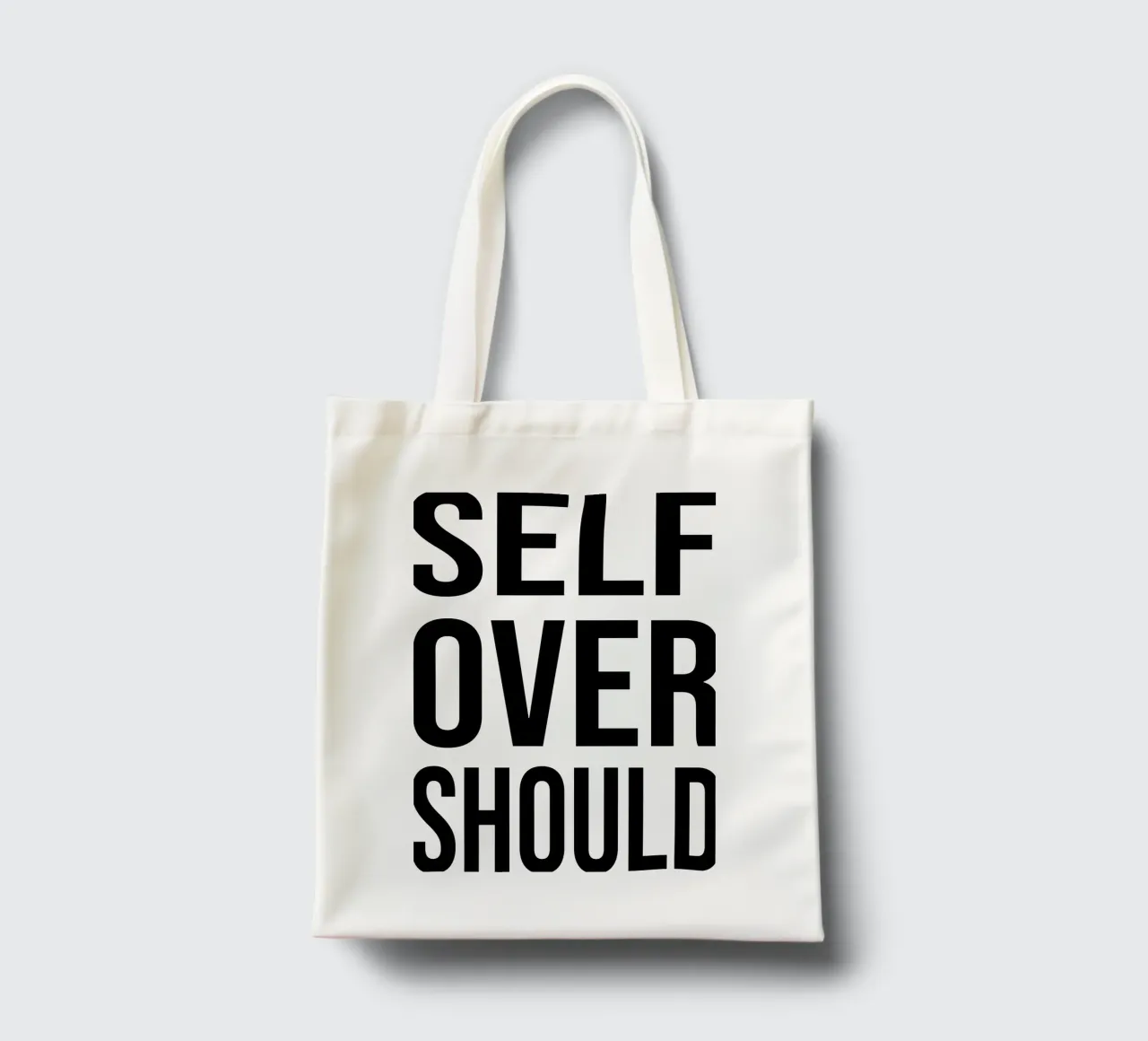 OVER Series- bold letters, brave values (5 colors) borsa in juta da OVER SERIES