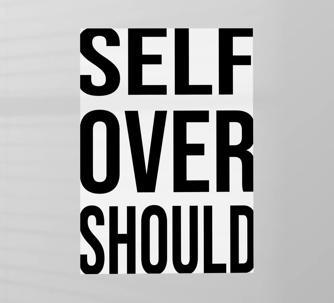 OVER Series- bold letters, brave values (5 colors) pellicola backlit da OVER SERIES