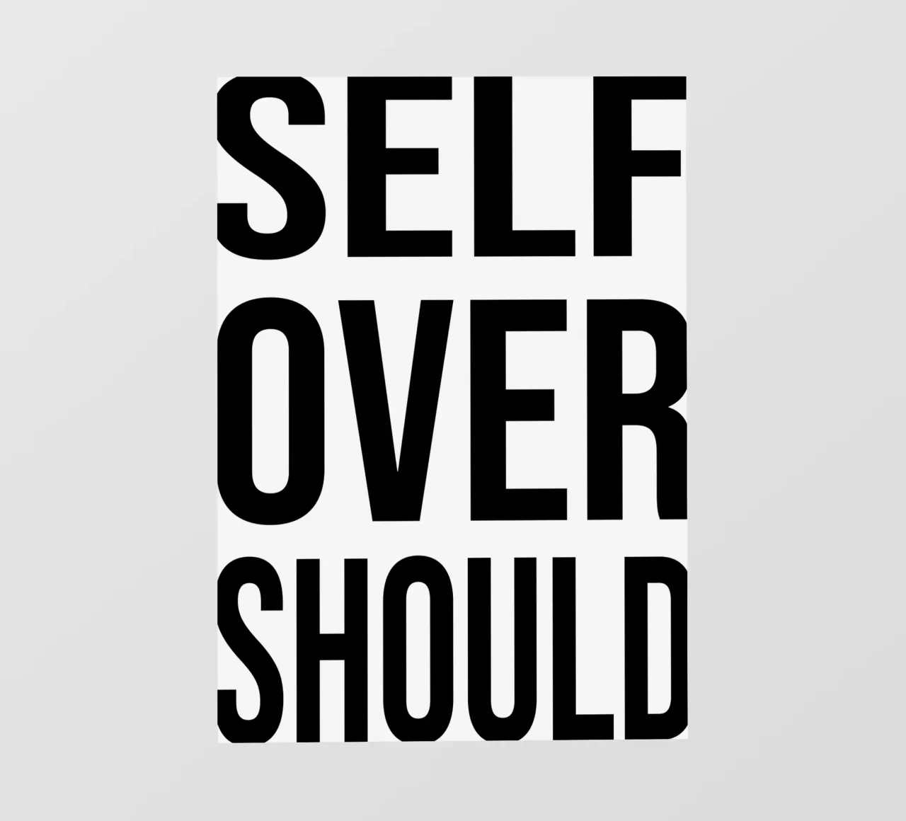OVER Series- bold letters, brave values (5 colors) pellicola backlit da OVER SERIES