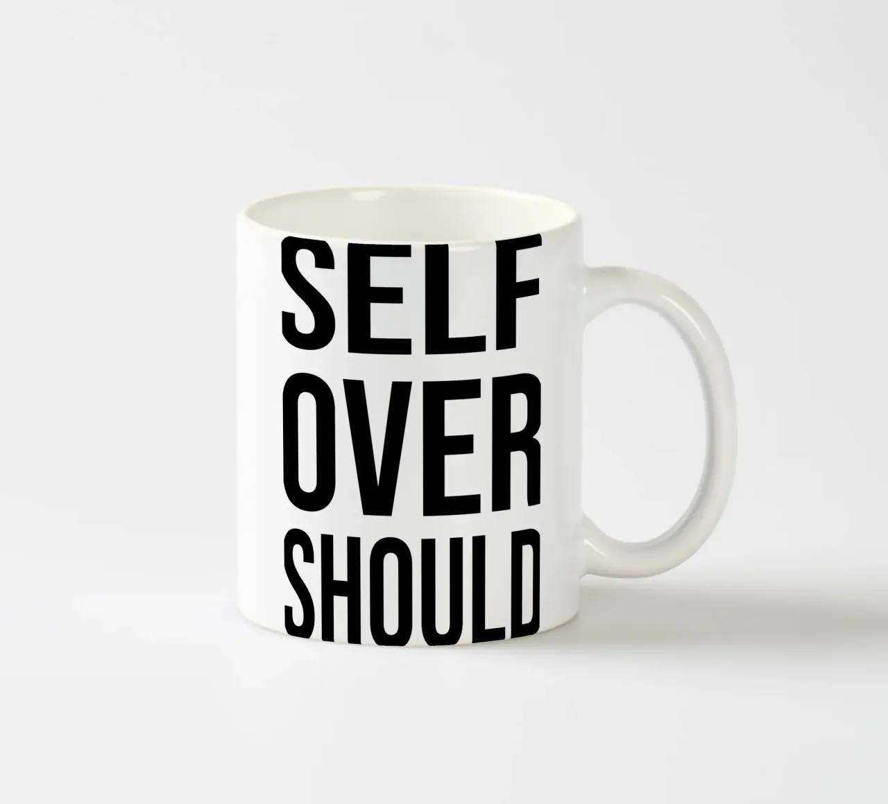 OVER Series- bold letters, brave values (5 colors) tazza in ceramica da OVER SERIES
