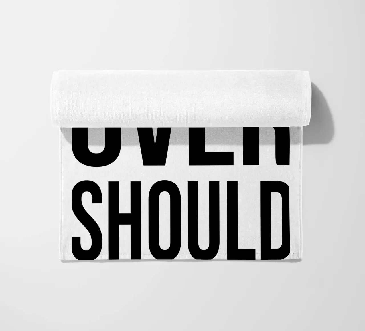 OVER Series- bold letters, brave values (5 colors) telo mare da OVER SERIES