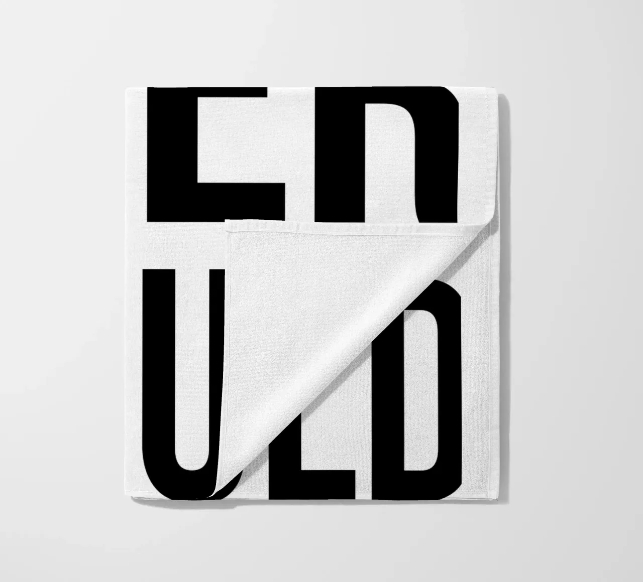 OVER Series- bold letters, brave values (5 colors) telo mare da OVER SERIES