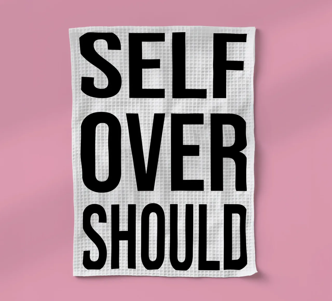 OVER Series- bold letters, brave values (5 colors) torchon de OVER SERIES