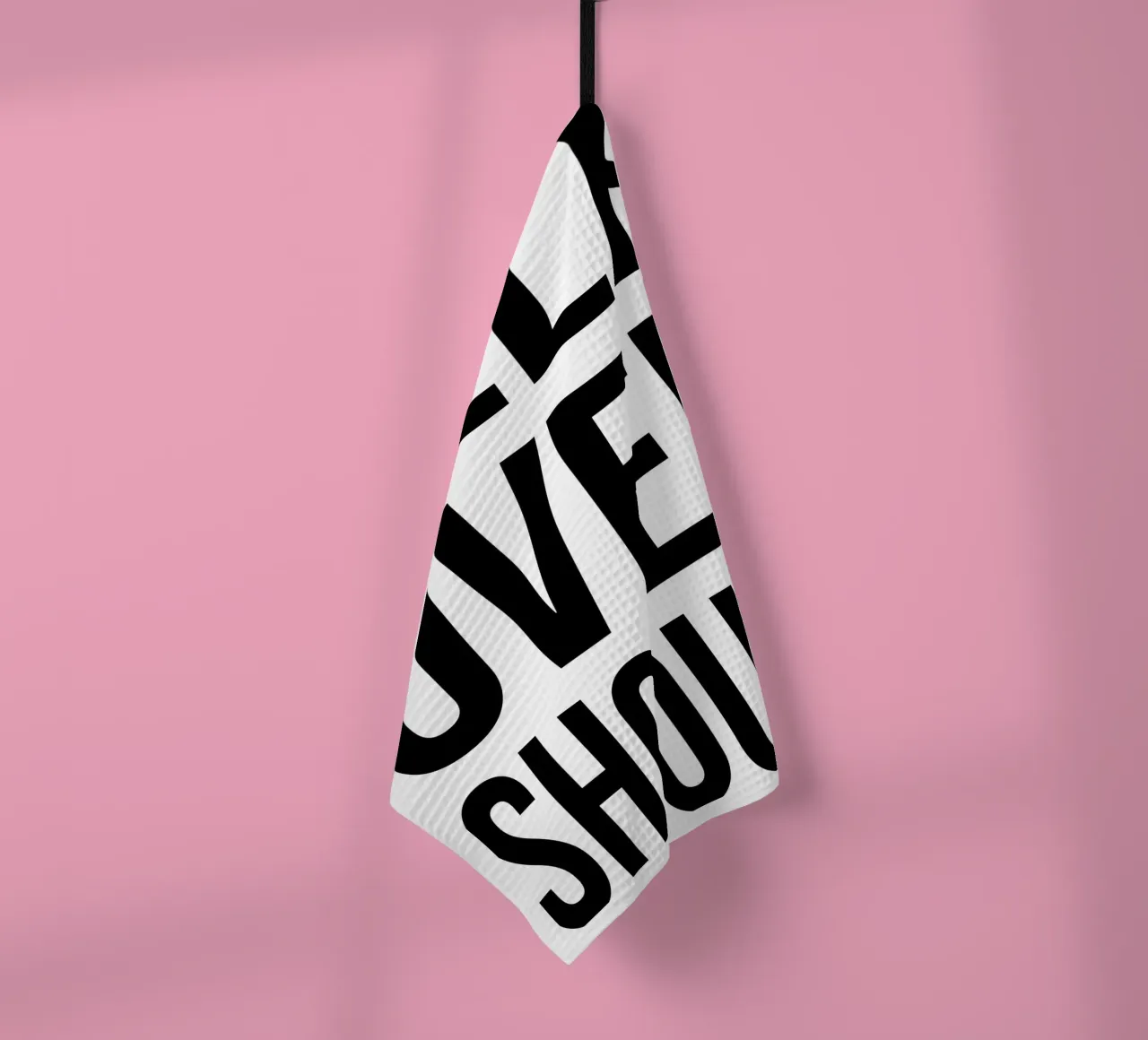 OVER Series- bold letters, brave values (5 colors) torchon de OVER SERIES
