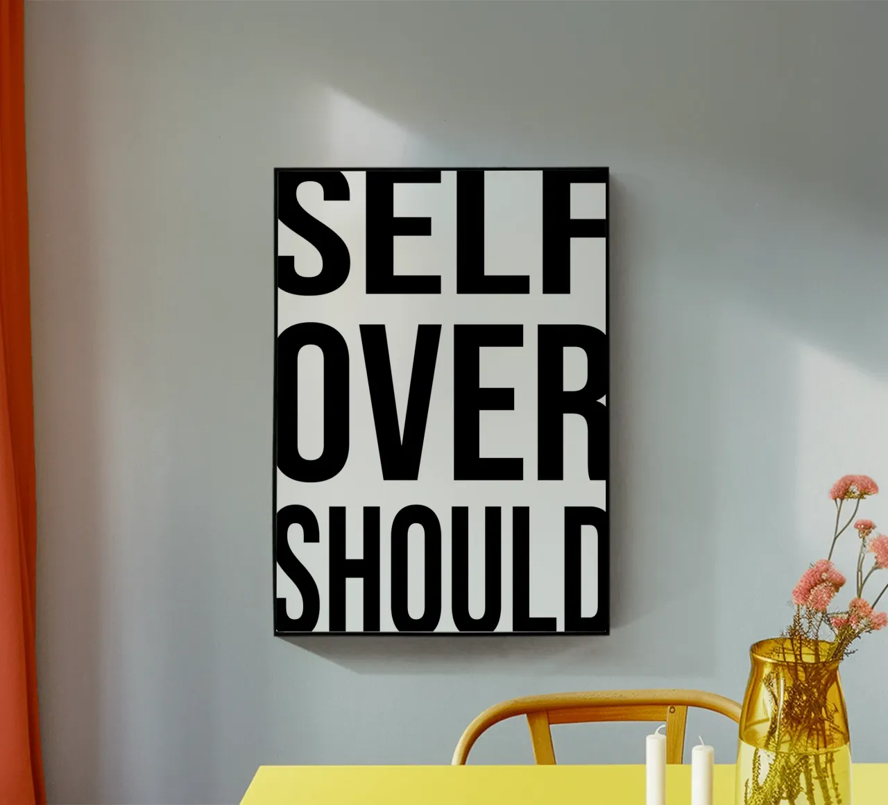 OVER Series- bold letters, brave values (5 colors) metacrilato de OVER SERIES