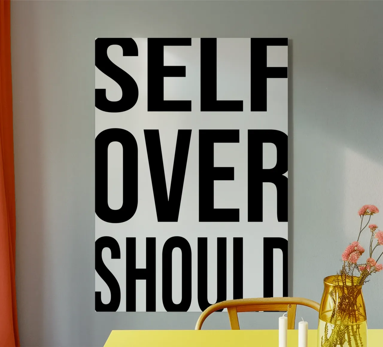 OVER Series- bold letters, brave values (5 colors) metacrilato de OVER SERIES