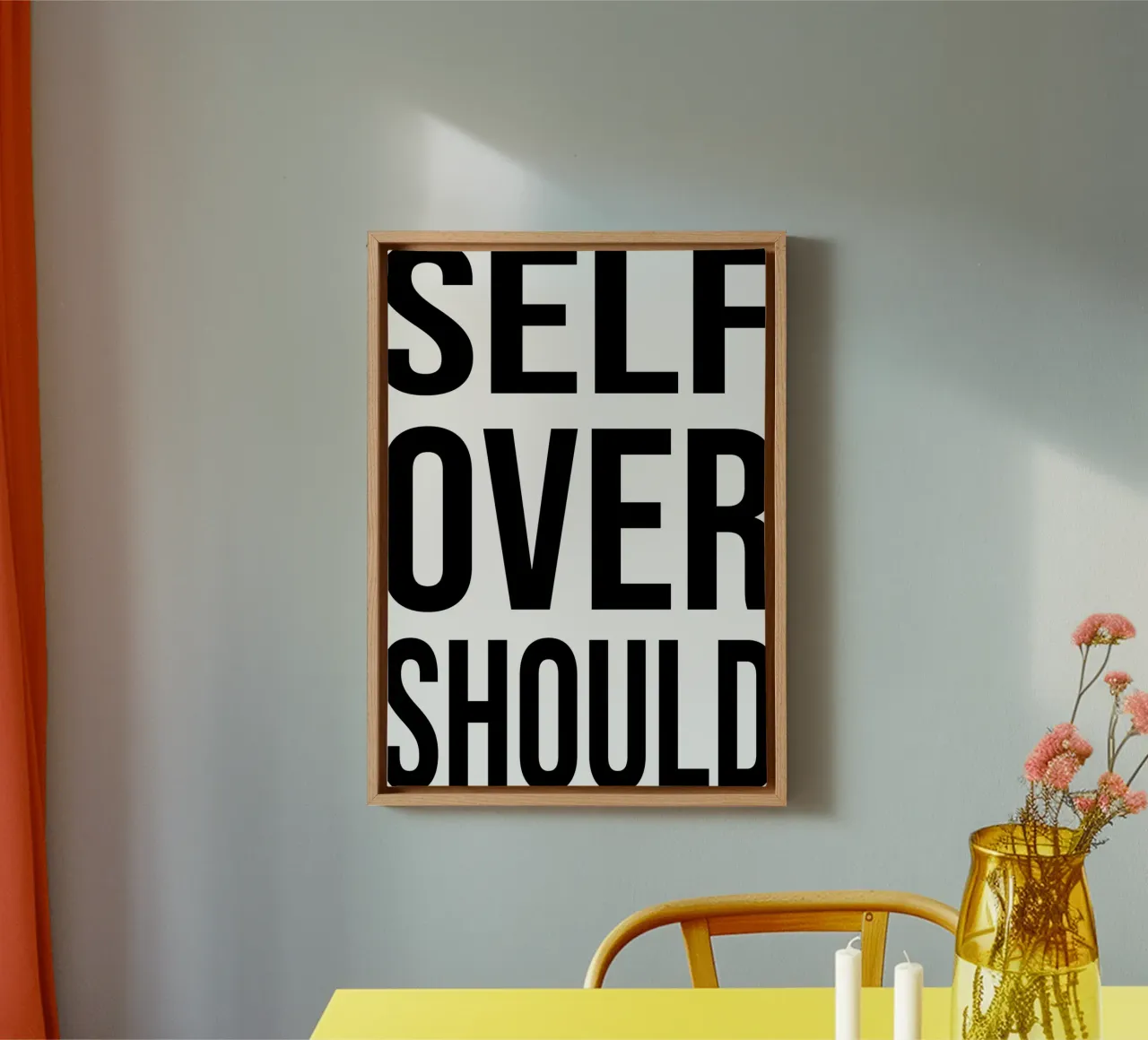 OVER Series- bold letters, brave values (5 colors) tela da OVER SERIES