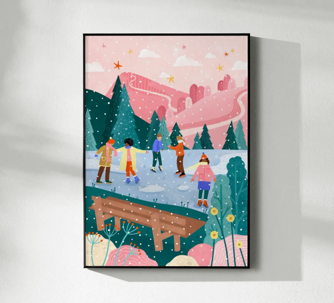 Over the Rooftops plexiglass da Bea Mueller