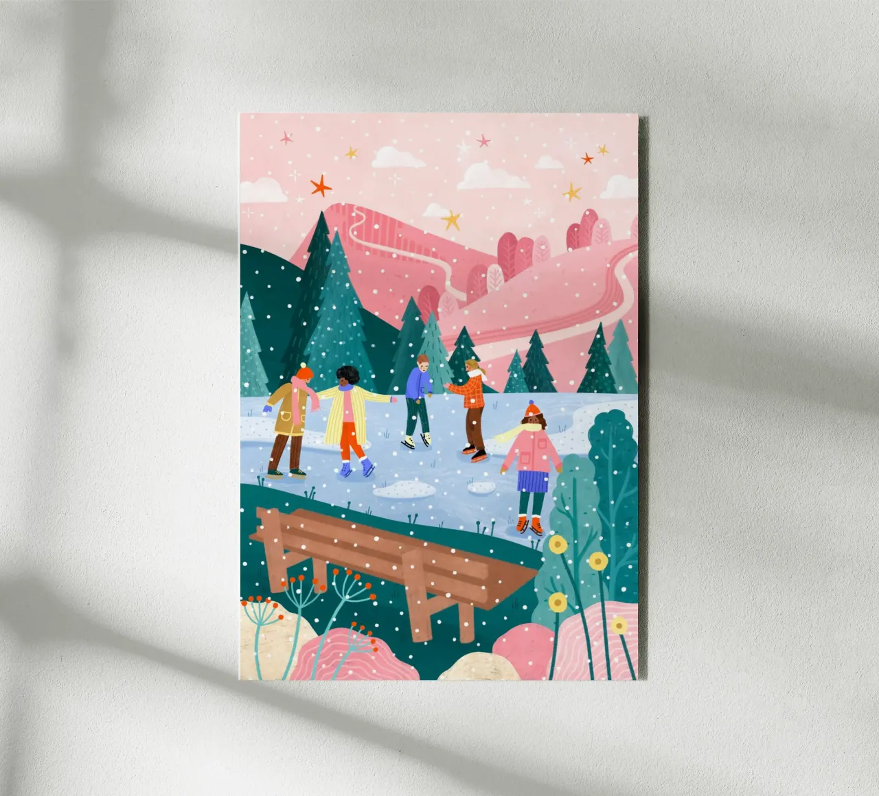 Over the Rooftops alluminio dibond da Bea Mueller