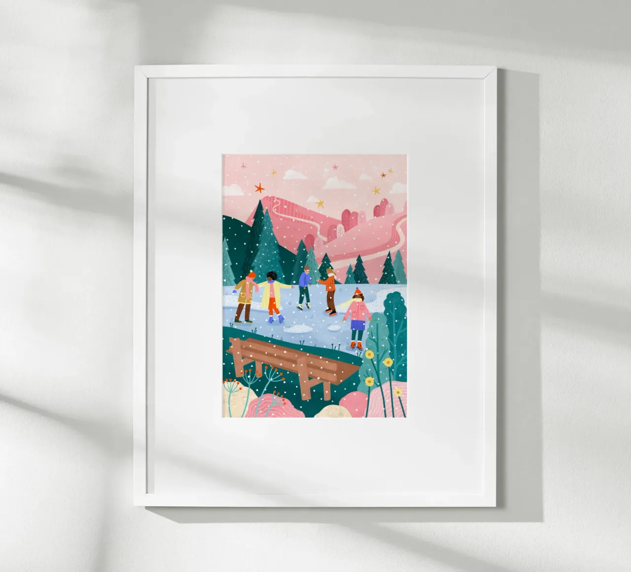 Over the Rooftops poster da Bea Mueller