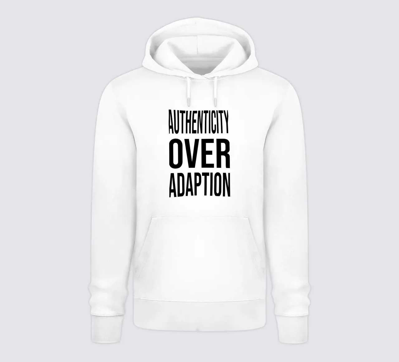 OVER Series- bold letters, brave values (5 colors) felpa con cappuccio da OVER SERIES